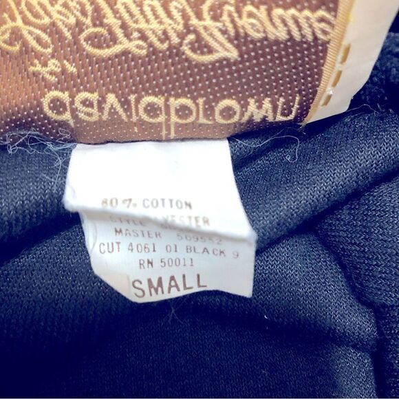 Sacks Fifth Ave vintage 70s 80s oversized blue velour long sleeves midi dress S - Picture 11 of 11